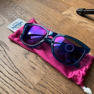 OAKLEY Frogskins Sunglasses  - ACID BLUE + VIOLET -  SKU: 24-356; Size: 55-17 13